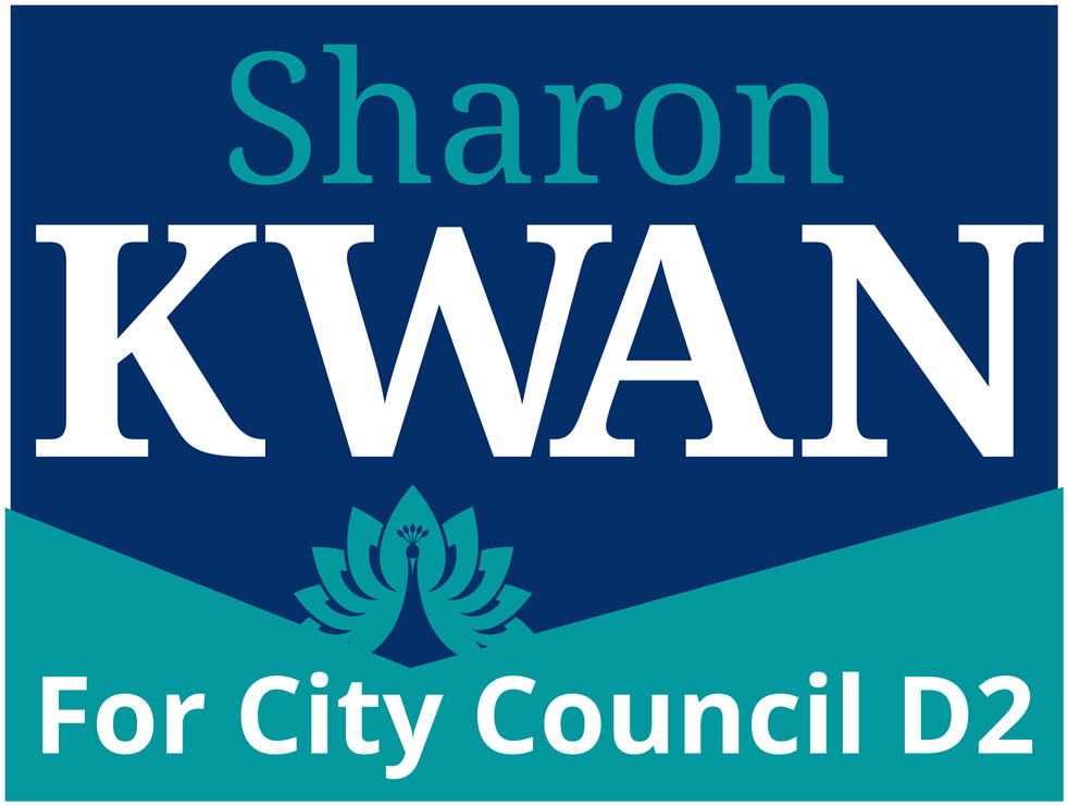 Vote for Sharon Kwan logo